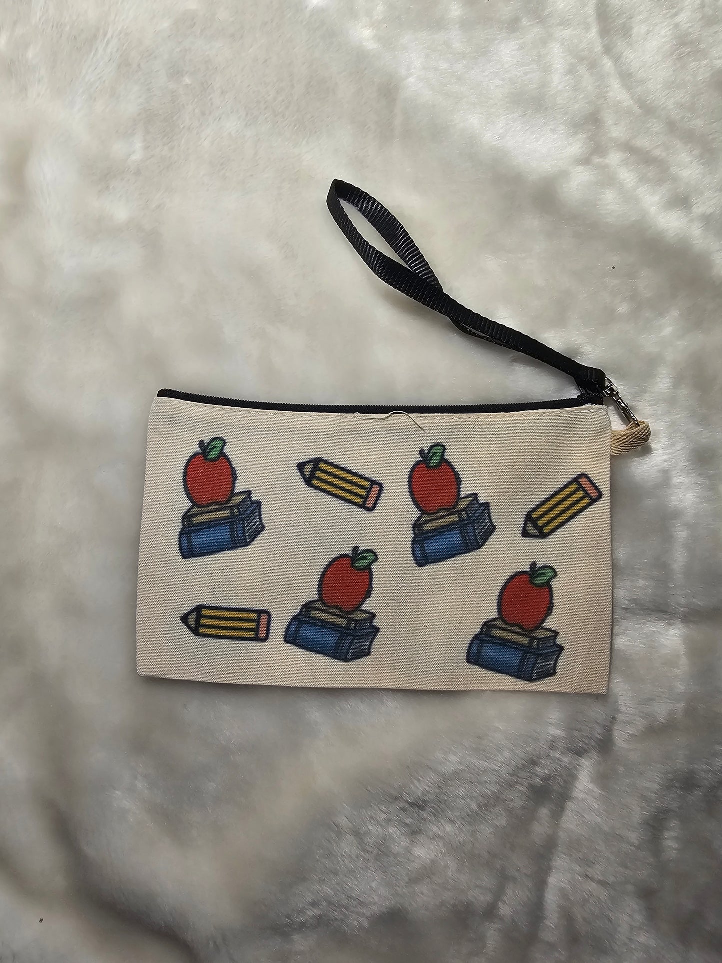 Zipper canvas accessory bag
